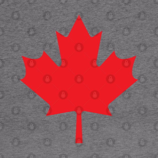 Canadian Maple Leaf Logo by Grafikstudio